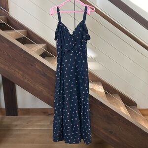 & Other Stories Floral Midi Dress
